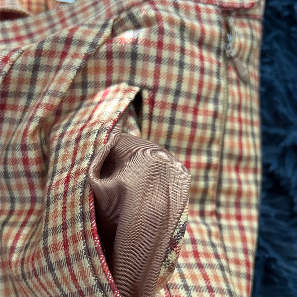 Laura Ashley Floral Knit Sweater & Plaid Pants - Picture 7 of 13
